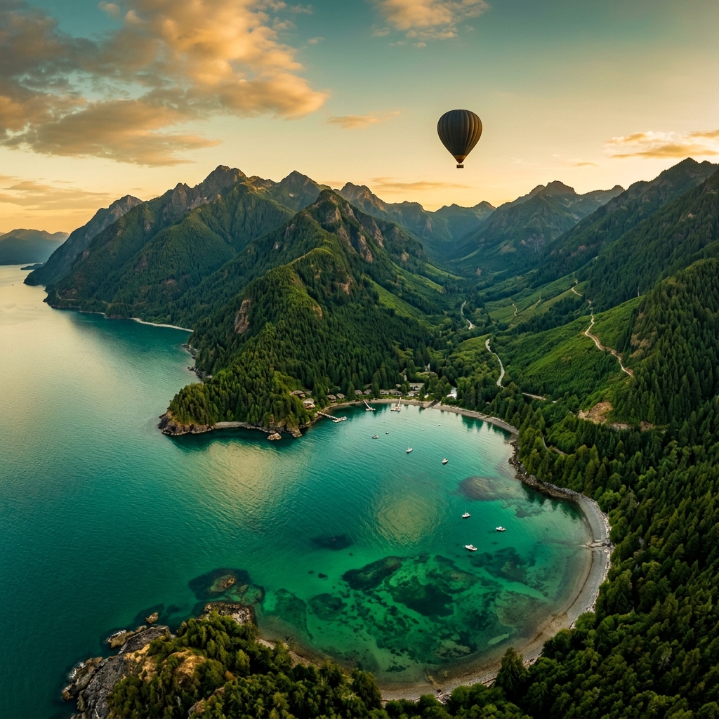 Cinematic Travel Background